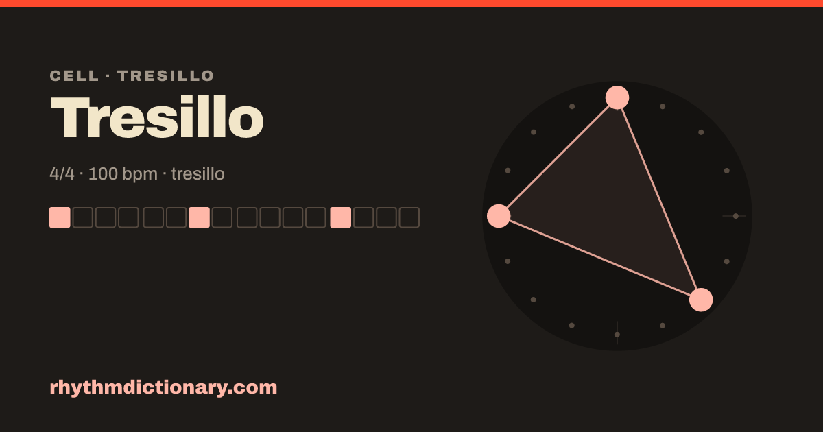 What Is A Rythum Tresillo — a rhythmic cell — Rhythm Dictionary